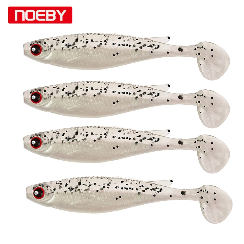 Noeby Pesca Tiddler мягкие приманки 10 см 4 шт./пакет для рыбалки имитации мягкой рыбы