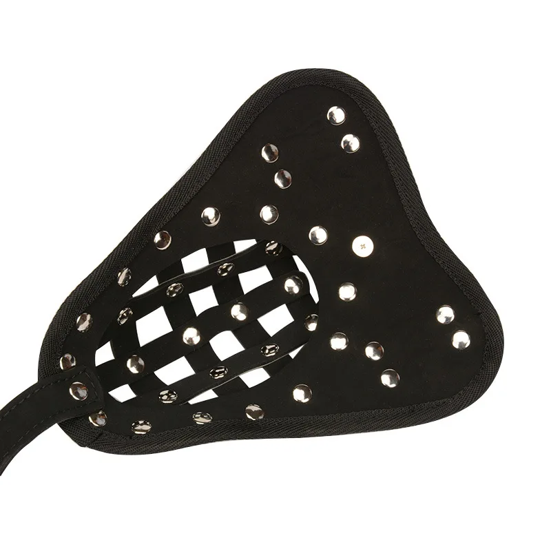 Мужское сексуальное нижнее белье с заклепками искусственная кожа птица БДСМ