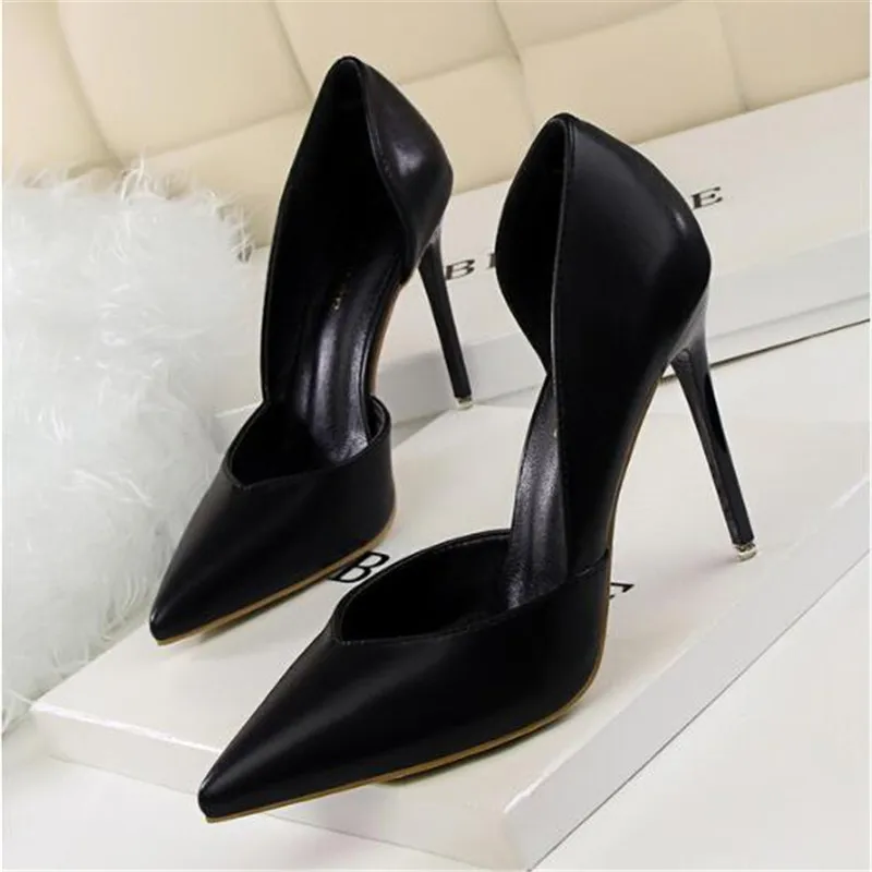 

Women Pumps Thin Heels Shoes Sexy High Heels Pointed Toe Fashion Wedding Shoes Woman Summer Pumps Shoes Female