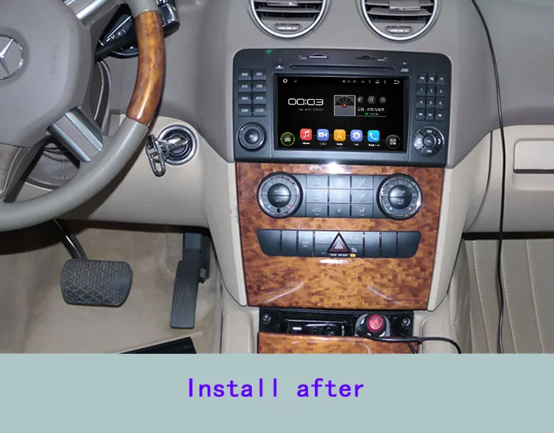 Octa core 4G RAM 128G ROM Android 10 car dvd player for Mercedes Benz ML GL CLASS W164 ML350 ML500 GL320 radio stereo navigation |