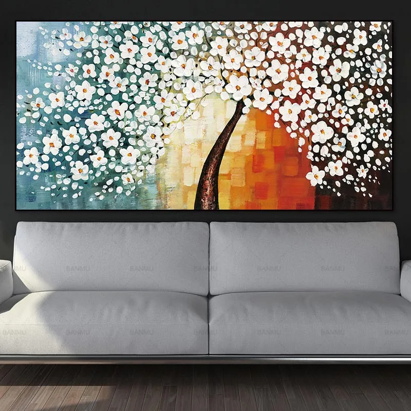 

Canvas painting wall art picture abstract tree Art Pictures poster decoration forliving room prints on canvas Poster art wall