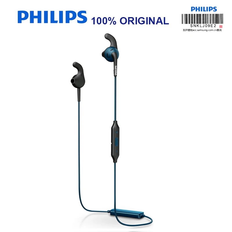 Philips SHQ6500 оригинальные Беспроводные наушники с Bluetooth спортивные