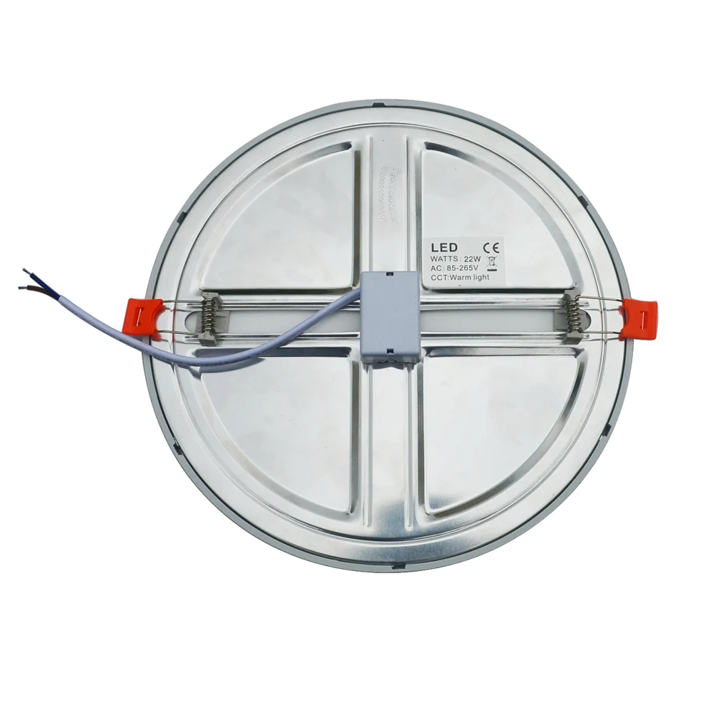 LED лампочка ультратонкий Светодиодный Панель светильник на потолок отверстие