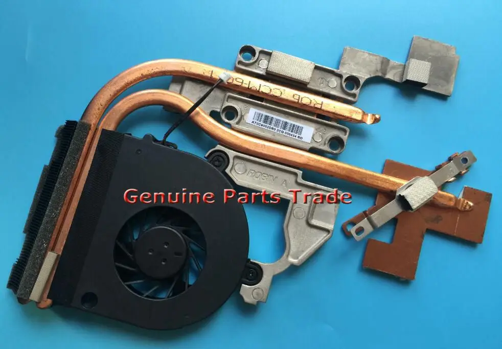 Оригинальный радиатор охлаждения процессора ноутбука и вентилятор подходит для