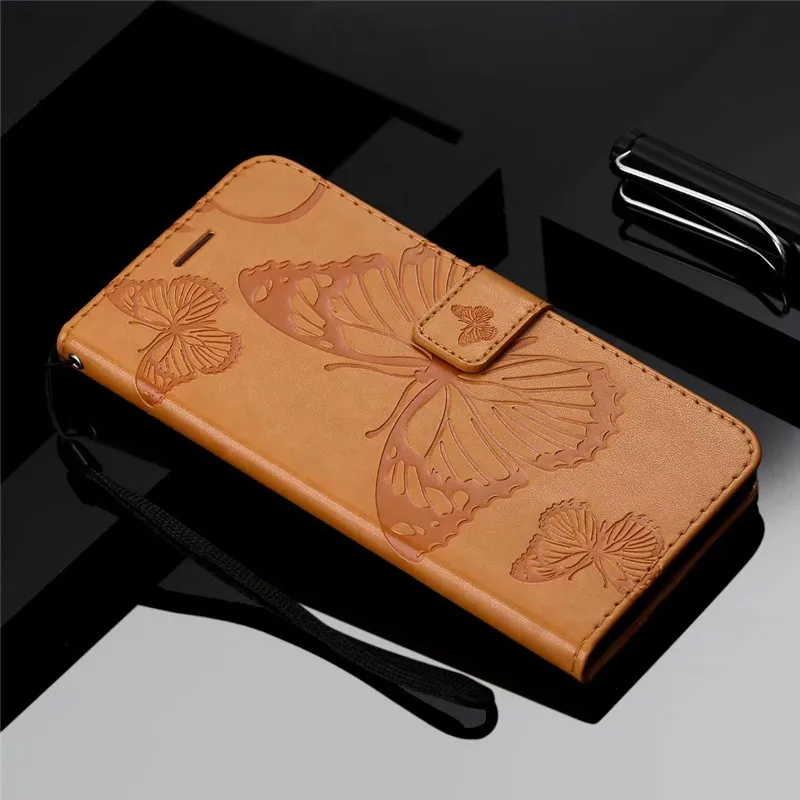 yellow 3D бабочка чехол для телефона для samsung note10 S8 S9 S10 5G J2 pro J3 J5 J7 Note8 9 J4 плюс J6 J8 J2 core C9pro чехол - Цвет: yellow