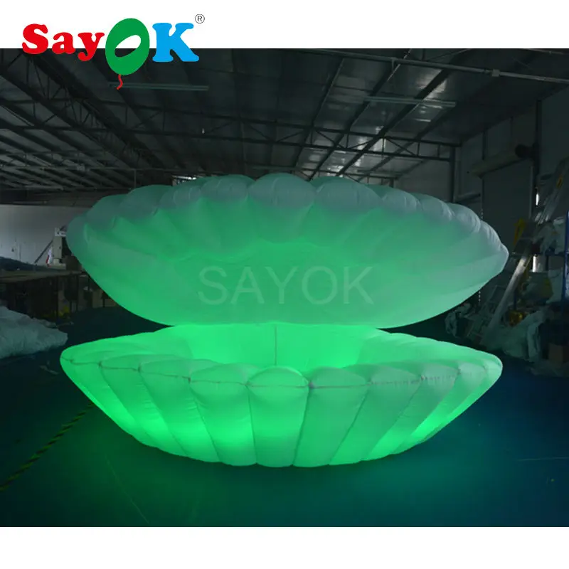 Надувная сценическая оболочка диаметром 2 м со сменными светодиодными цветами