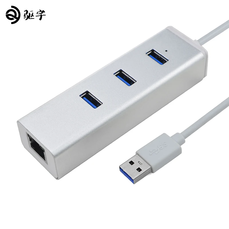 USB Type-c к USB3.0/RJ45 Ethernet адаптер 100/1000 Мбит/с концентратор для ноутбуков таких как