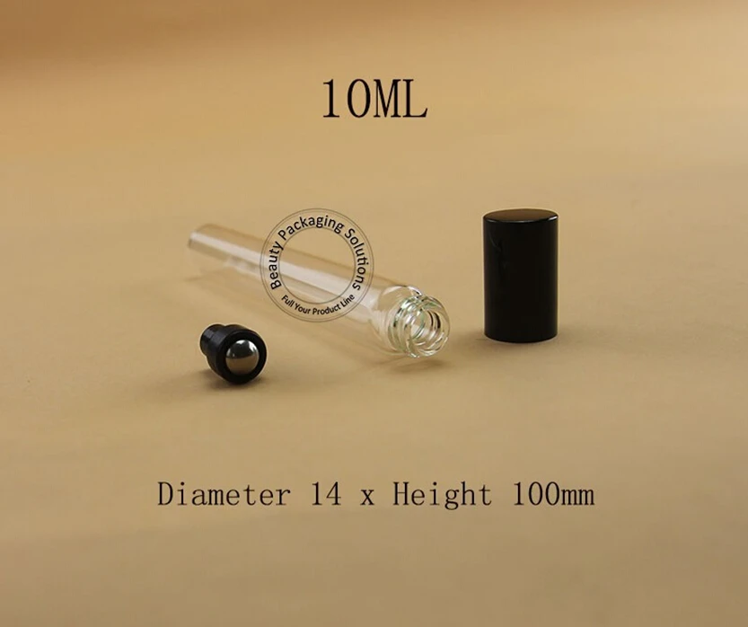 100 шт./лот оптовая продажа 10 мл пустая стеклянная бутылка для духов 1/3 унций