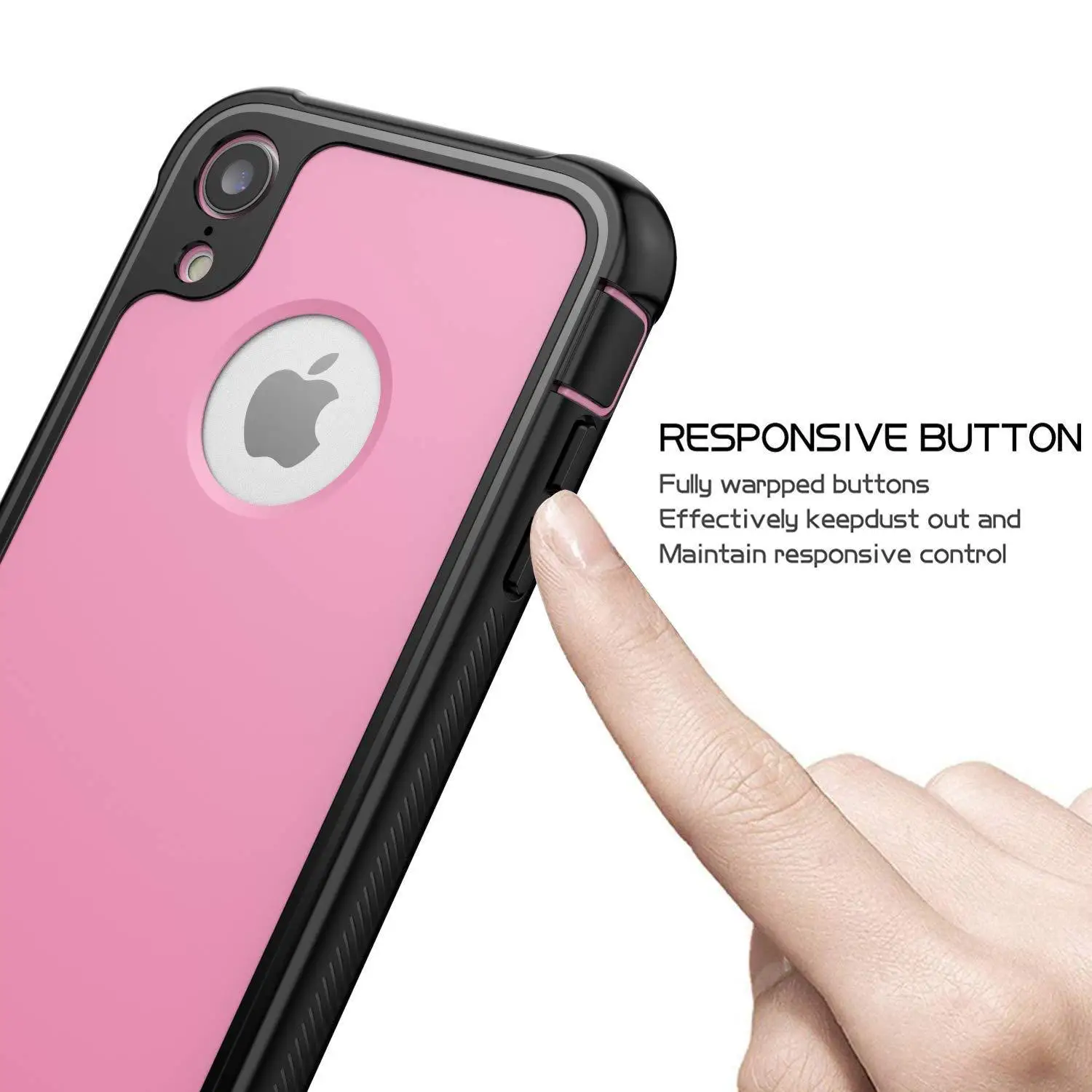 Противоударный чехол для iPhone X XS XR полный корпус Прочный Прозрачный бампер чехол для iPhone XS MAX со встроенной защитой экрана Полный Чехол