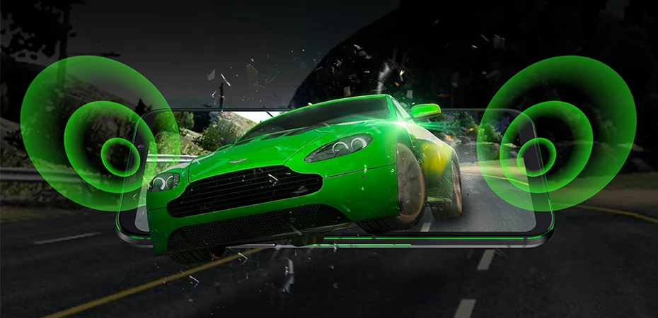 Игровой телефон Xiaomi Black Shark 2, 8 ГБ, 256 ГБ, смартфон, Восьмиядерный процессор Snapdragon 855, камера 6,39 дюйма, 48 МП, 19,5: 9, полный экран