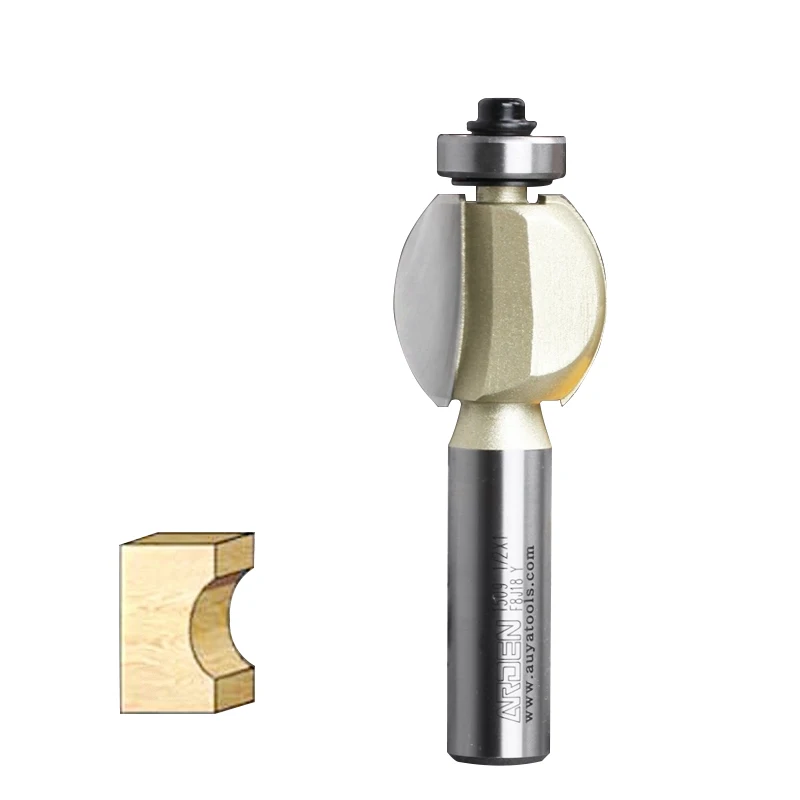 

Arch Type Router Woodworking Tungsten Carbide Arden Router Bit - 1/2*1/4 - 1/2" Shank - Arden A1509188