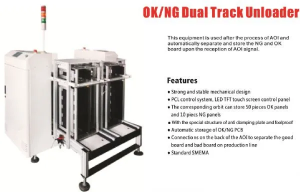 NG/OK Dual Track Unloader-YS-250 Rail uld | Компьютеры и офис