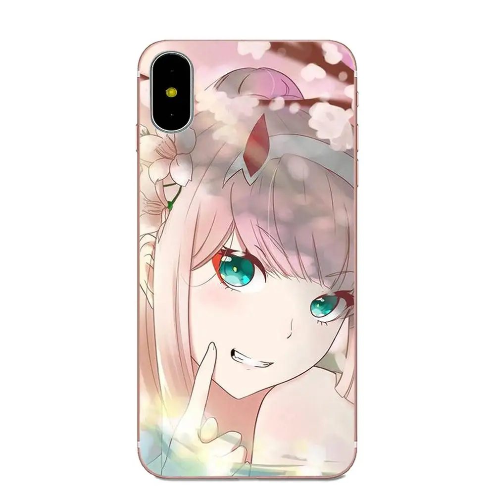 Аниме Darling In The Franxx для sony Xperia Z Z1 Z2 Z3 Z4 Z5 compact Mini M2 M4 M5 T3 E3 E5 XA XA1 XZ Премиум мягкий хипстерский чехол