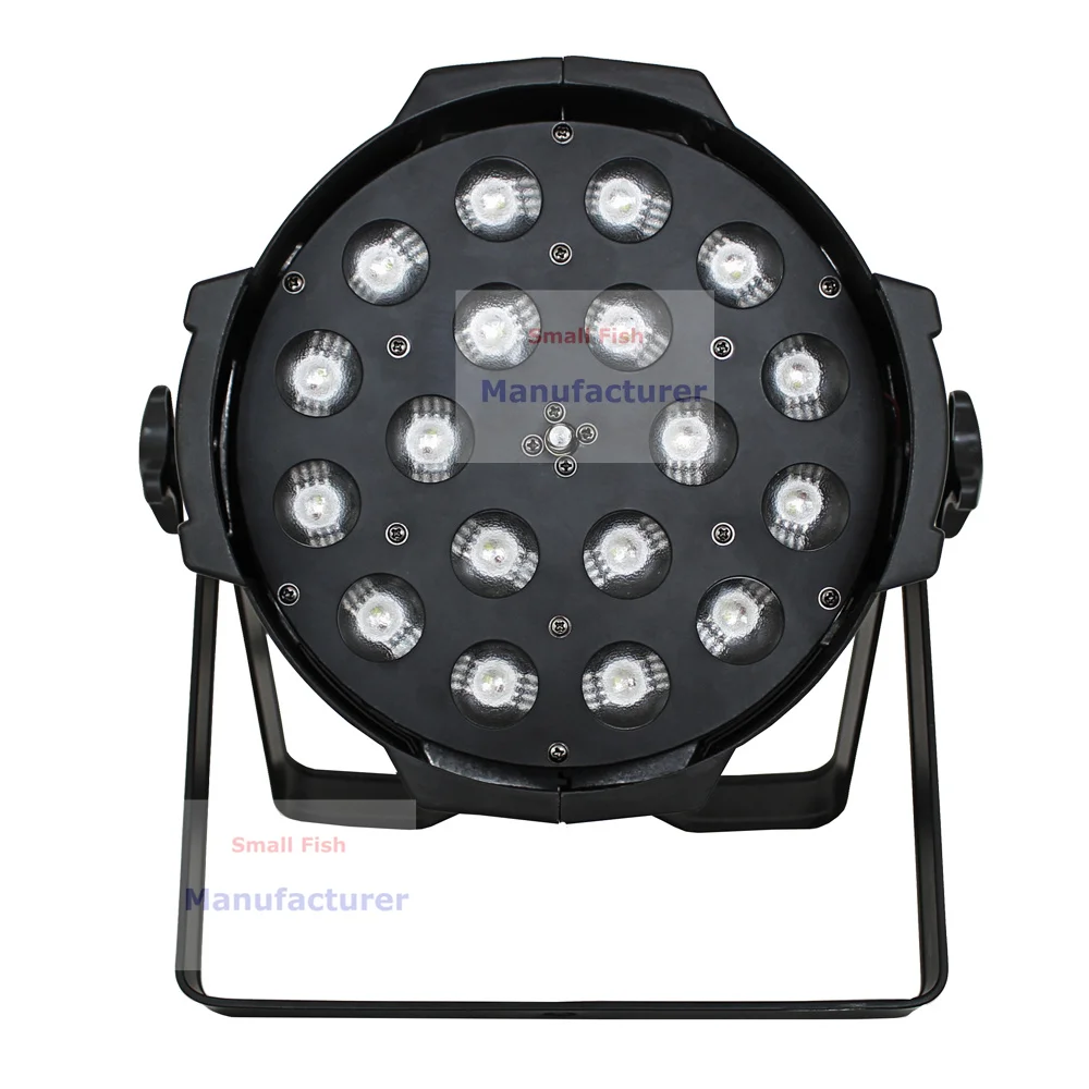 4IN1 Carton Package 18X10W LED Aluminum Par Lights 10-60 Degree Zoom Angle RGBW Cans With 5/6/7/8/13 DMX Channel | Освещение