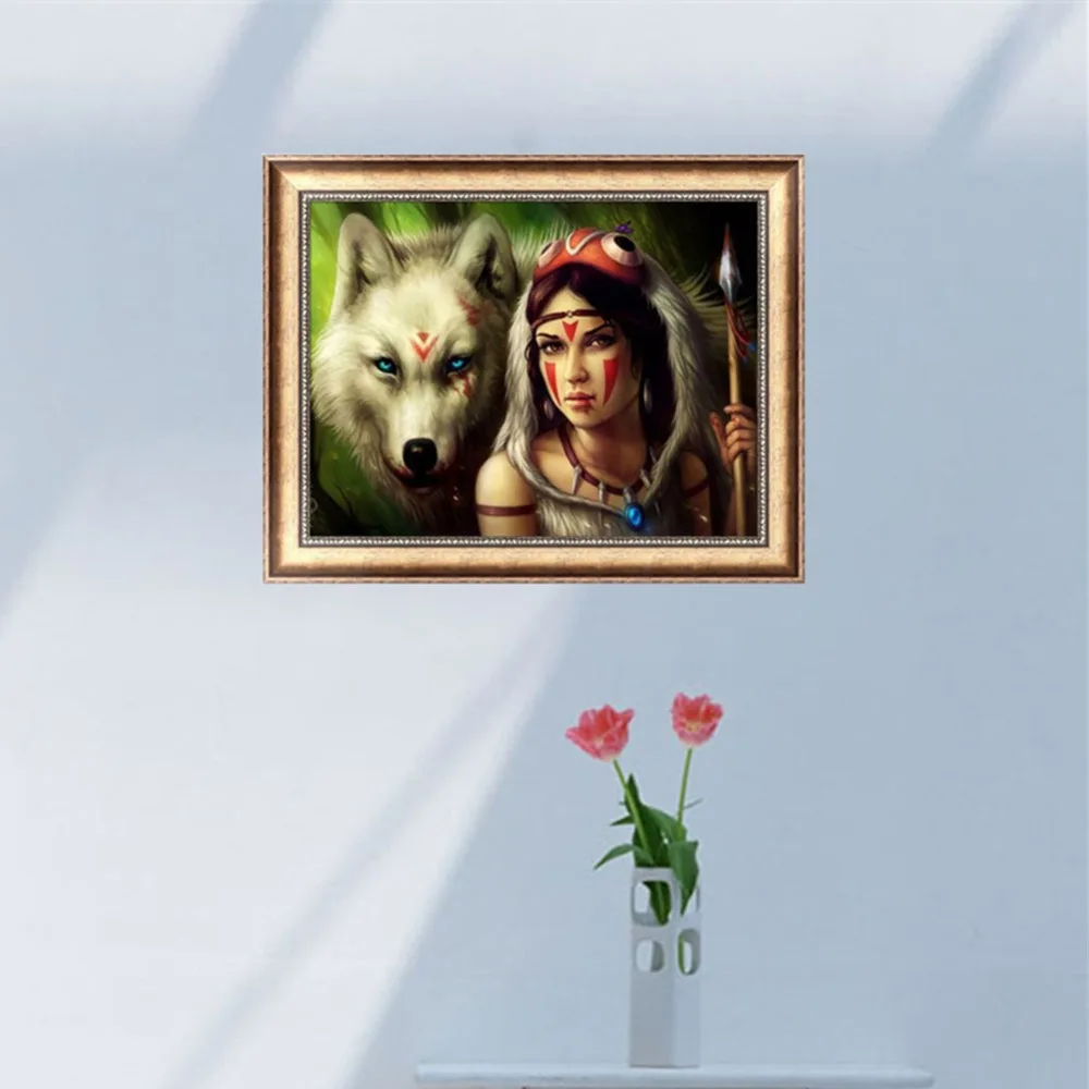 5D алмазная вышивка волк картина сделай сам крестиком домашний декор|painting cross