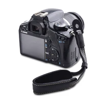 leather camera wrist hand strap double layer flexible grip for nikon z6 z7 j5 p900 p1000 p610 p600 p520 p510 b700 b500 l840 l340