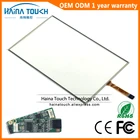 Win10, совместимый с 15,4 дюймовым 4-проводным резистивным USB сенсорным экраном, накладка на панель, монитор с сенсорным экраном 15,4 с USB-контроллером