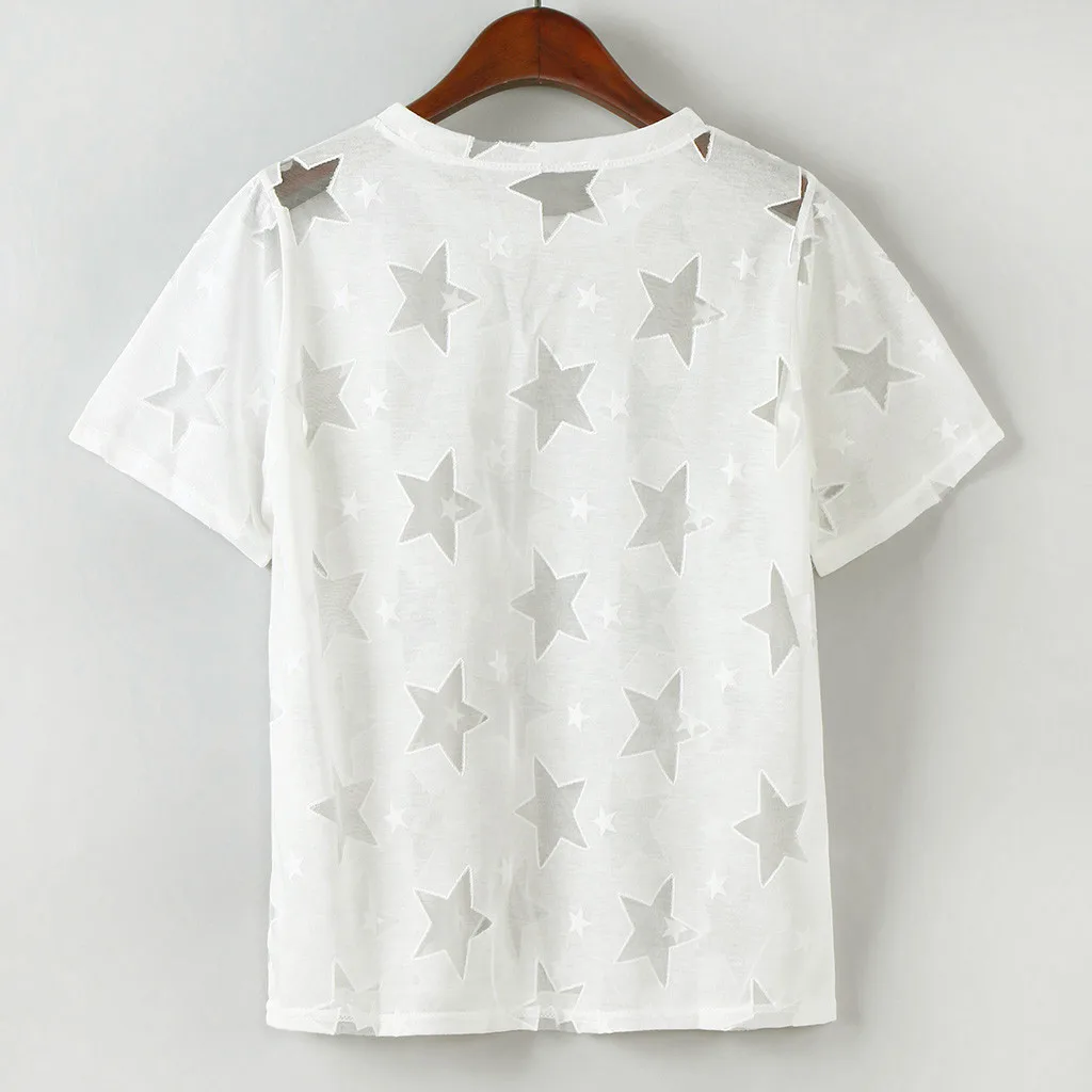 2019 летняя Однотонная футболка для девушек Студенческая Повседневная Милая