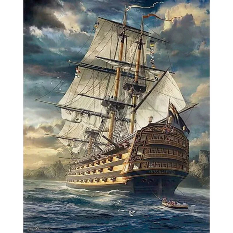 Полноразмерная Алмазная 5D картина &quotсделай сам&quot вышивка крестиком в виде