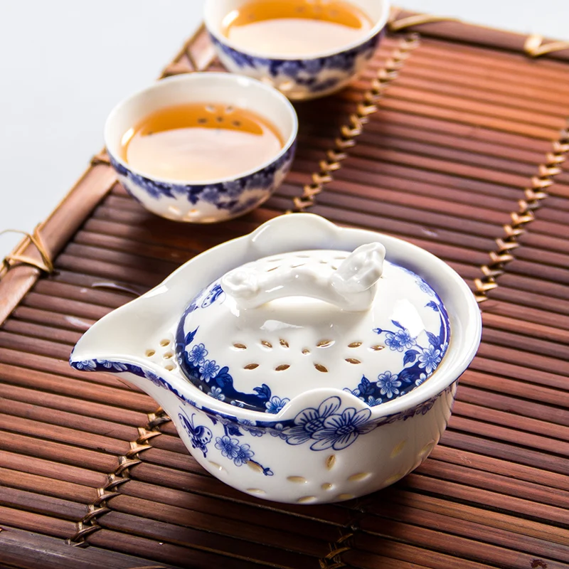 Посуда для напитков чайный набор 1 горшок 2 чайные чашки китайский женский чайник