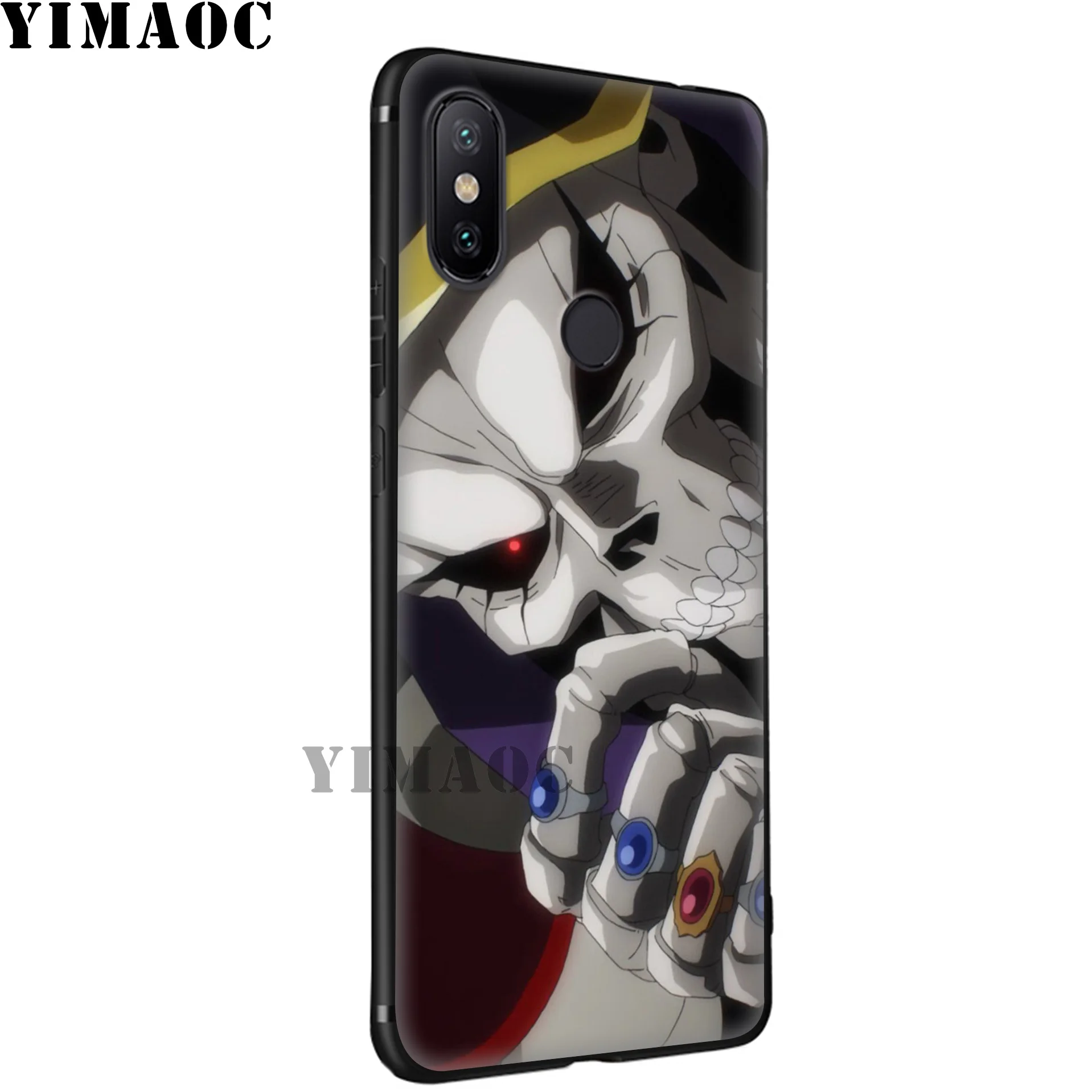 YIMAOC Overlord Anime Soft Case for Xiaomi Mi 9T 9 8 Se 6 MAX 3 A1 A2 Lite MiA1 MiA2 CC9E CC9 6X 5X POCOPHONE F1 |
