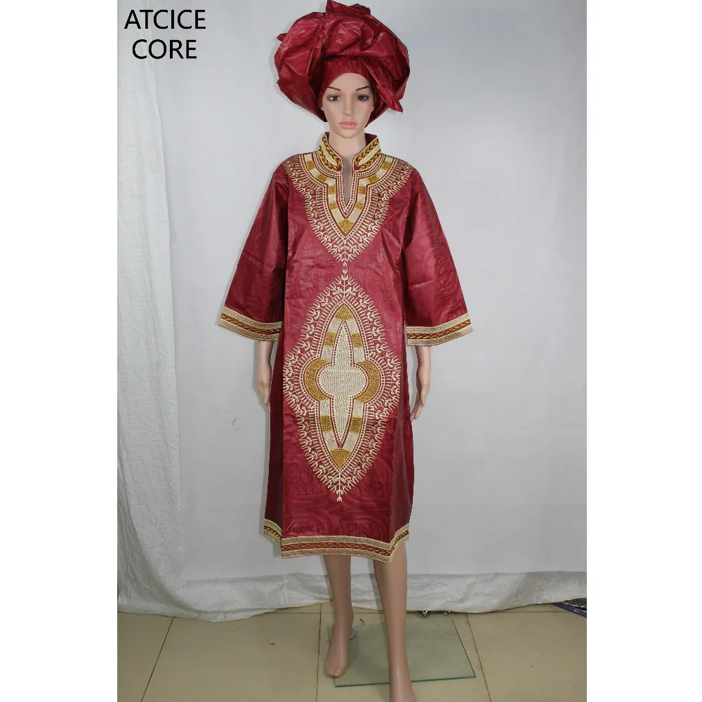 Африканские платья для женщин модный дизайн новый африканский базин вышитый