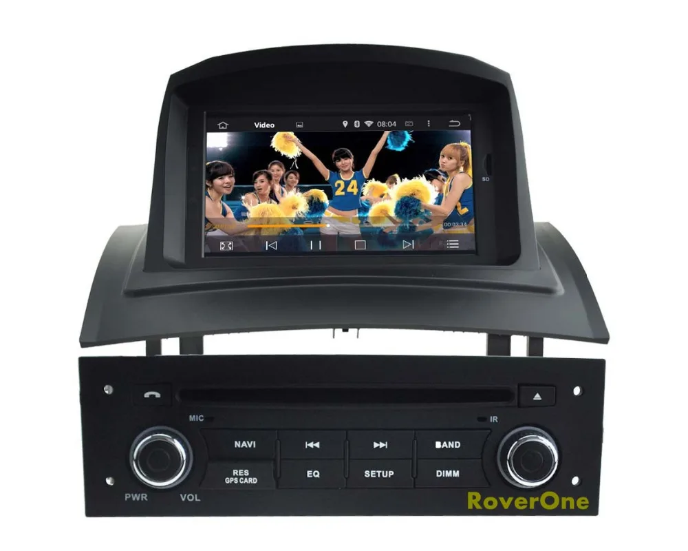 Для Renault Megane 2 II Fluence HD 1080 P 4 ядра Android 8 1 Автомобиль Радио DVD gps навигации для СБ Navi
