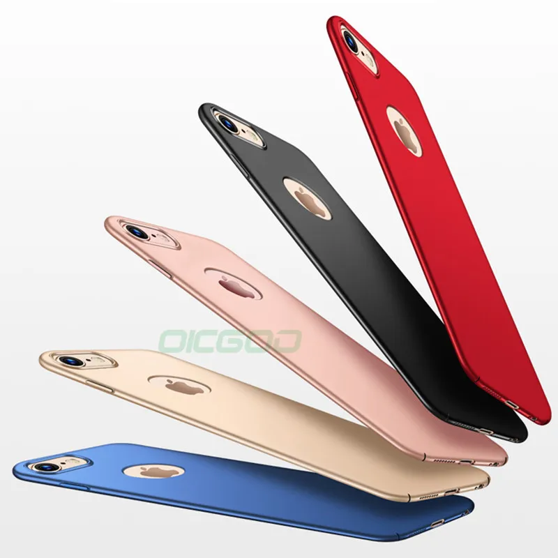 OICGOO Luxury Slim Full Protection Case For iphone 6 7 8 Plus X 10 Hard PC Phone Cover Cases 6s Shell | Мобильные телефоны и