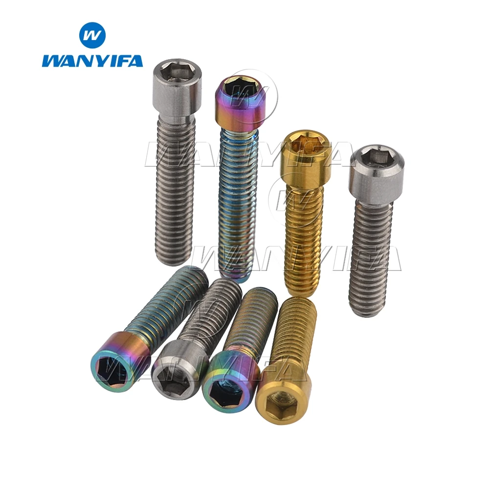 Титановый болт wanifa M4 X 10 13 5 15 20 25 мм шестигранный ключ маленькая головка винт для