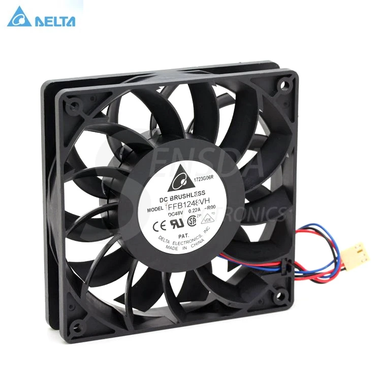 Для delta FFB1248VH 12 см 12025 DC 48V 0.22A серверный инвертор осевой охладитель Охлаждающие