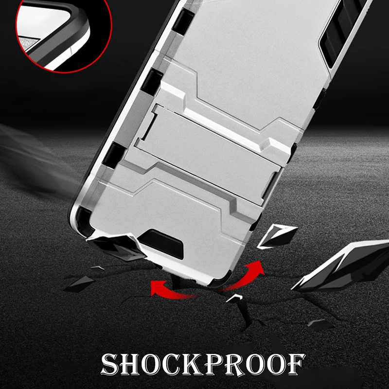 For Huawei P9 lite Case 2016 Soft TPU+PC Hybrid Shockproof Armor Cover Anti-Fall Edge Fundas for | Мобильные телефоны и