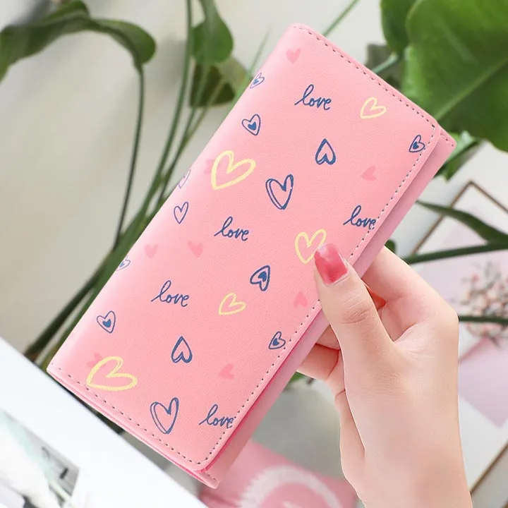 Модные женские кошельки карманные сумочки из искусственной кожи кошелек с