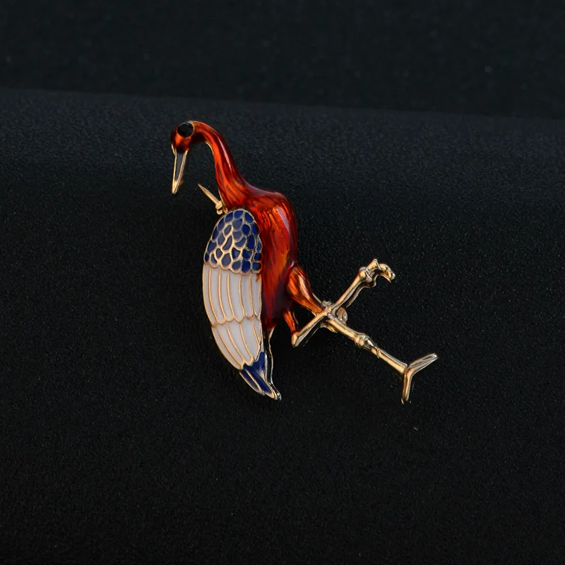 Мультфильм Единорог Фламинго булавки эмаль брошь иконы броши для женщин модные