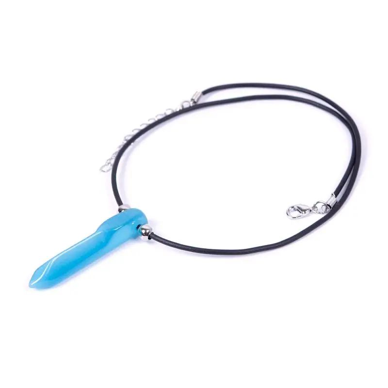 Наруто Хокаге Узумаки Синий Кристалл аниме ожерелье ниндзя Тсунаде кулон