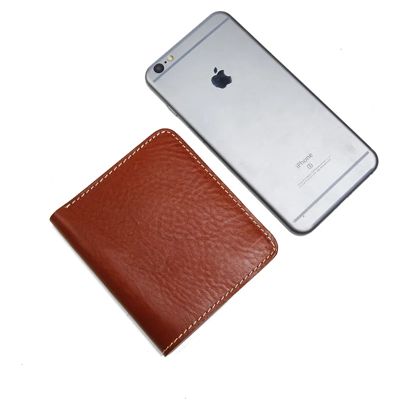 LANSPACE мужской бумажник из натуральной кожи кошелек ручной работы дизайнерские