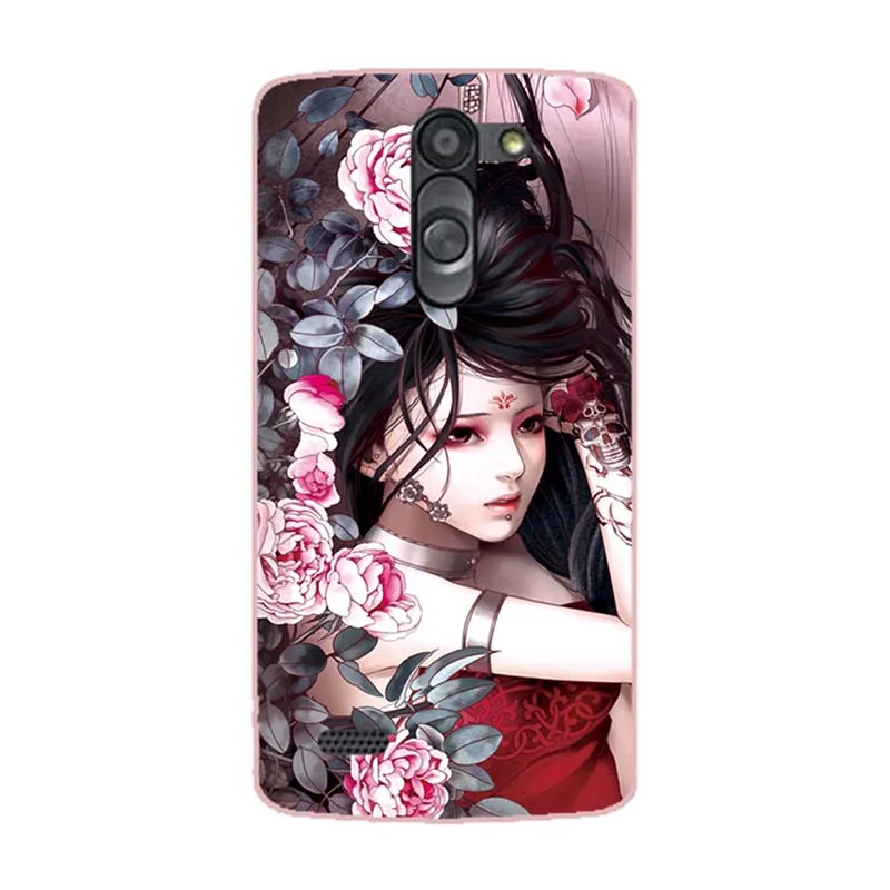 A222 Чехол для LG L Bello D331 D335 L Prime D337, задняя крышка, мягкий силиконовый красивый мультяшный чехол для телефона, чехол с принтом - Цвет: A222