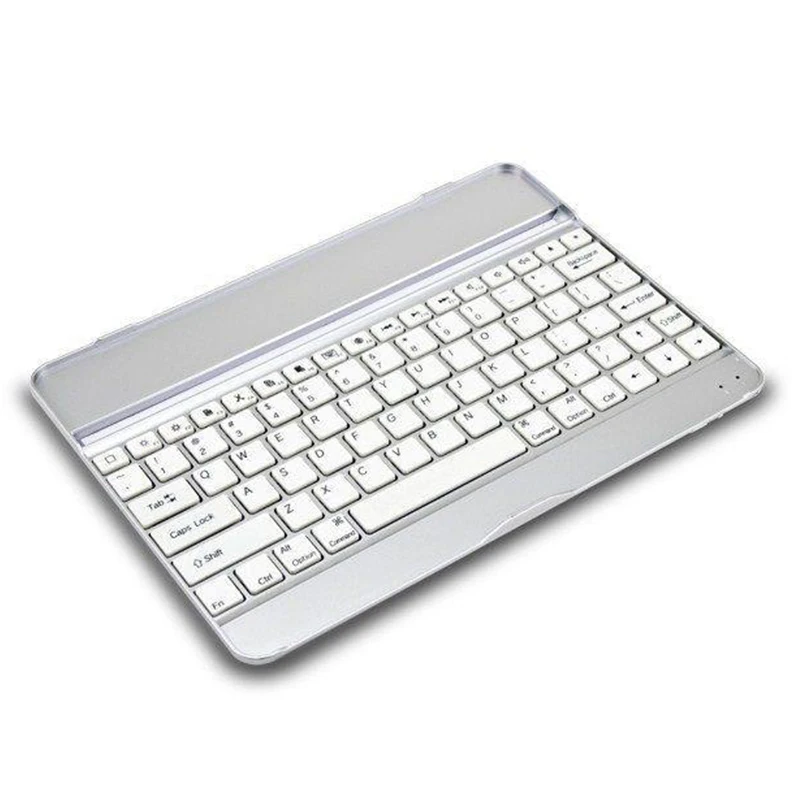 Silver Планшет, портативный чехол-клавиатура для iPad 9,7 '', универсальная версия, Bluetooth, чехол-клавиатура, для iPad 9,7 /Pro 9,7/Air2/Air - Цвет: Silver