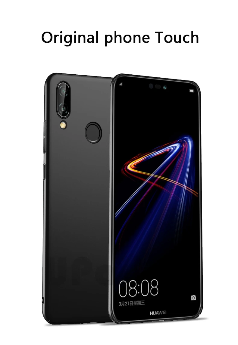 UPaitou, жесткий матовый чехол для huawei P Smart Z Plus, чехол 360, полное покрытие, Защита ПК, задний Чехол для huawei P SmartZ, чехол
