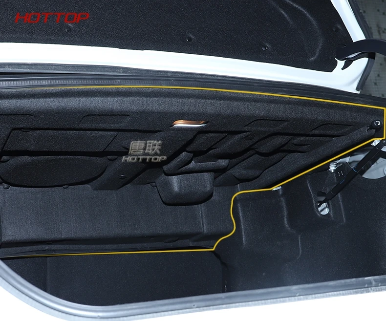 Topunion капот двигателя автомобиля задний багажник внутри звукоизоляция хлопок для Toyota Camry аксессуары