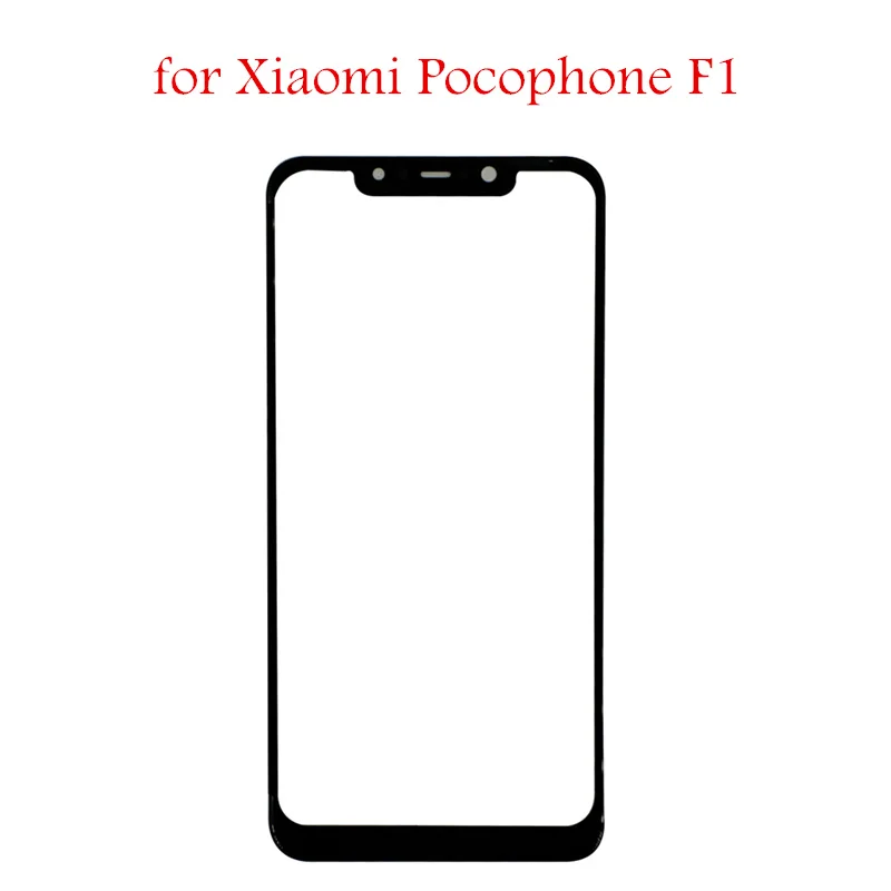 Для Xiaomi Pocophone F1 сенсорный экран передняя стеклянная панель дигитайзер для Poco