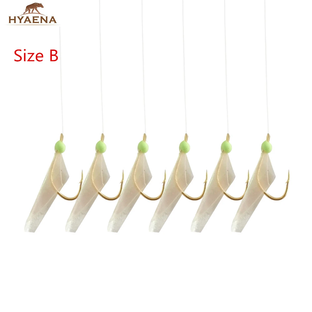 10 шт. рыболовные приманки Hyaena|real fishing lure|sabiki fish skinsea tackle |