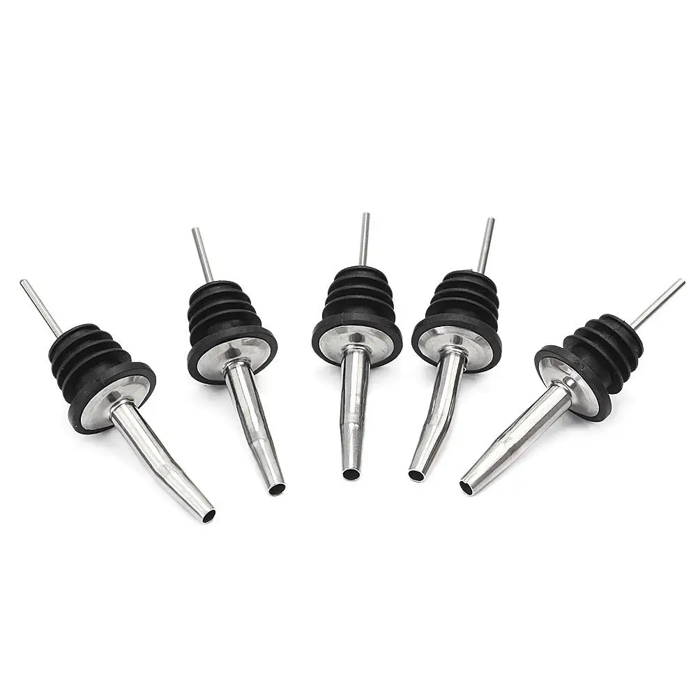 5 шт. резиновая пробка для рта из нержавеющей стали бутылка вина оливковое масло