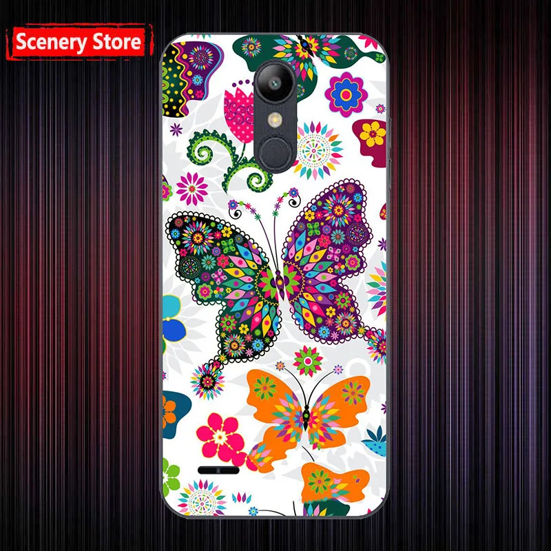 Чехол для телефона LG K10 2016 2017 2018 K11 5 3 &quotЦветная краска DIY чехол мобильного сумка