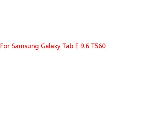 Tab E 9.6 T560 Мягкий силиконовый чехол из ТПУ Прозрачный чехол для телефона для samsung Galaxy Планшет Lenovo Tab 3 4 S E S2 S3 S4 PRO 7,0 8,0 10,1 9,7 8,4 10,5 9,7 9,6 дюймов - Цвет: Tab E 9.6 T560