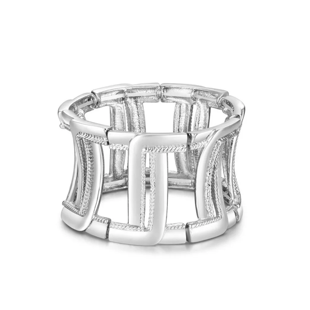 Сплав Новинка Племенной стрейч браслет панк стиль Заявление Бижутерия|bracelet
