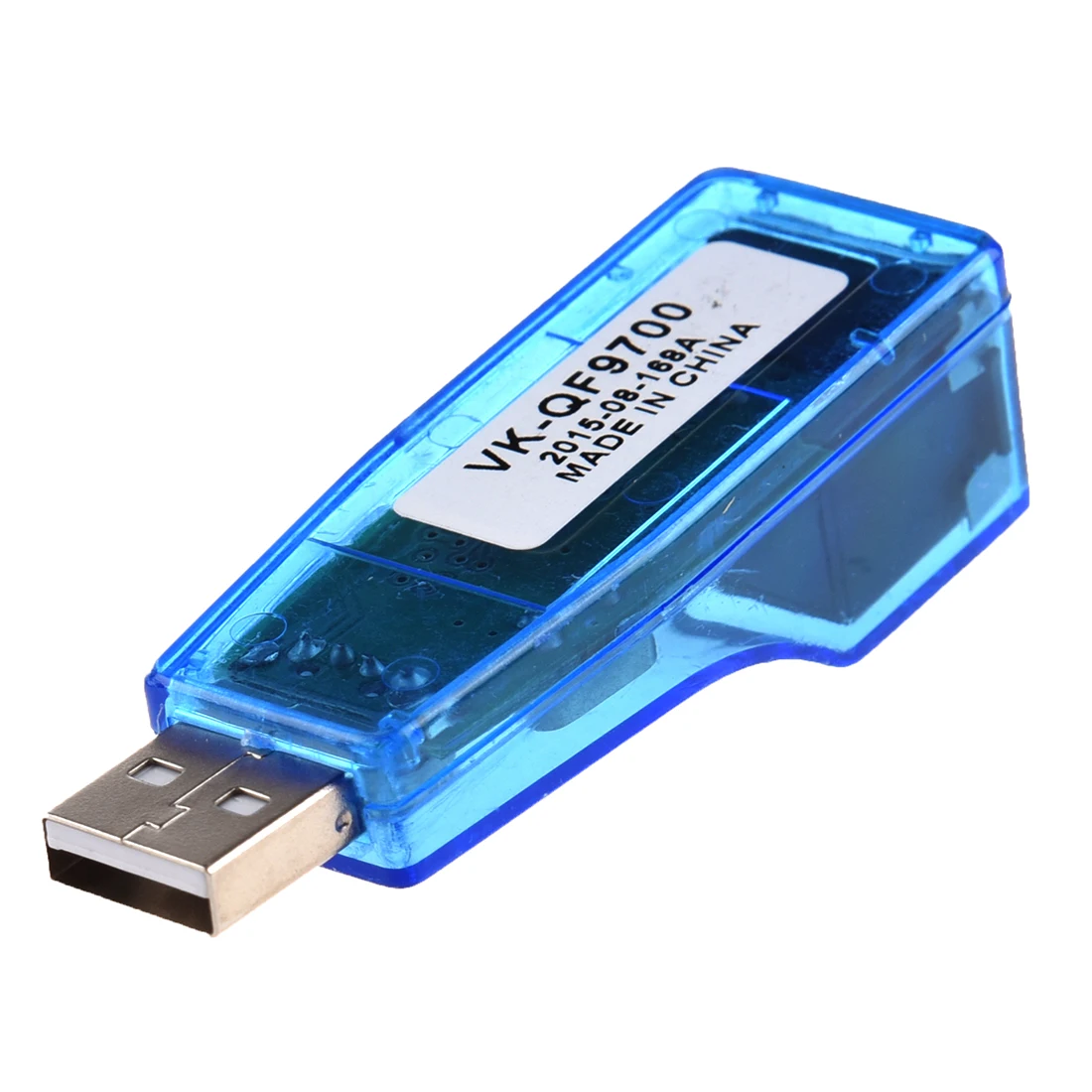 Верхний внешний USB Ethernet RJ45 сетевой адаптер Lan карты 10/100 Мбит/с для LapPC синий| |