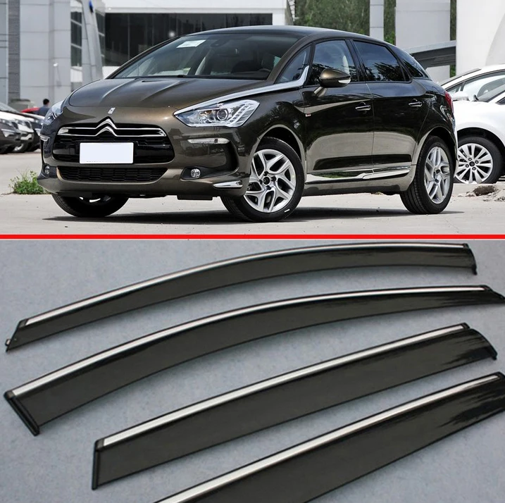 Ветрозащитный козырек для Citroen DS5 2012 2013 2014 2015|window wind deflectors|wind deflectordeflector vent |