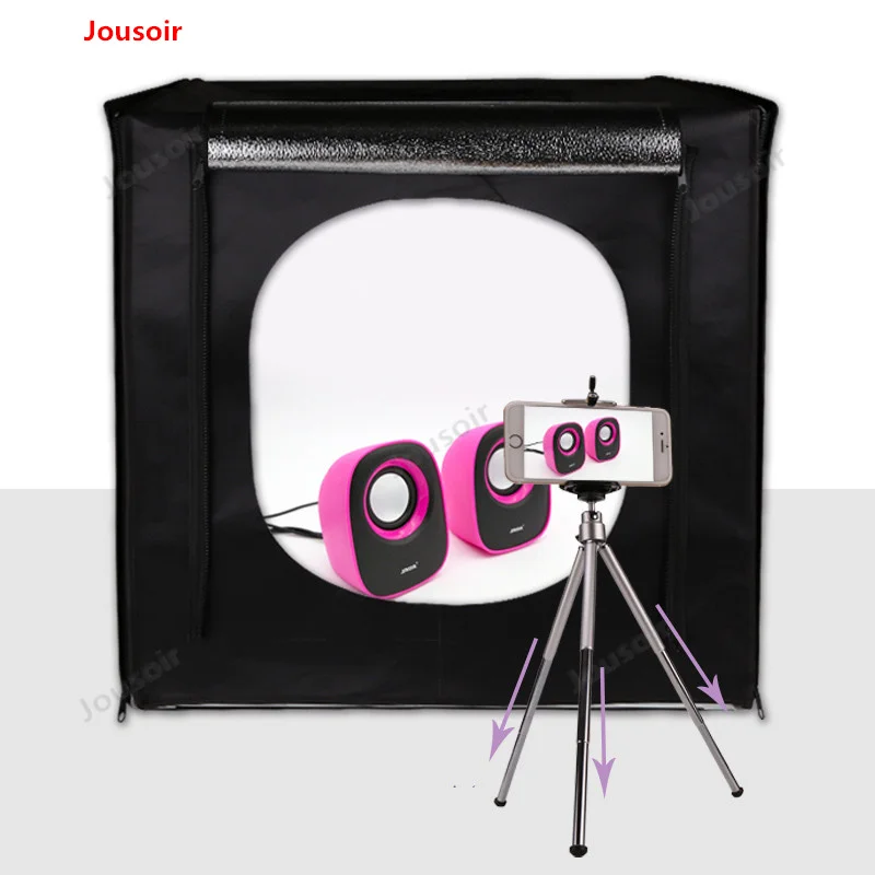 LED studio set 60 см Профессиональный световой короб для фотосъемки простой портативный