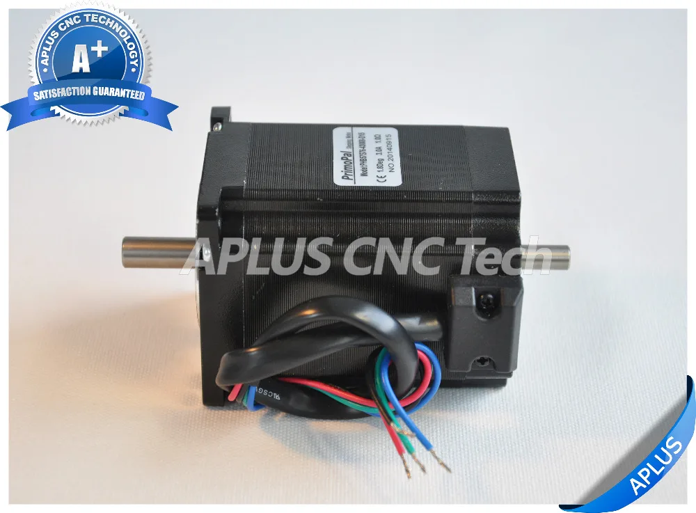 1-Axis NEMA 23 шаговый двигатель с двойным валом в комплект питания PSR5042 и 36 В |