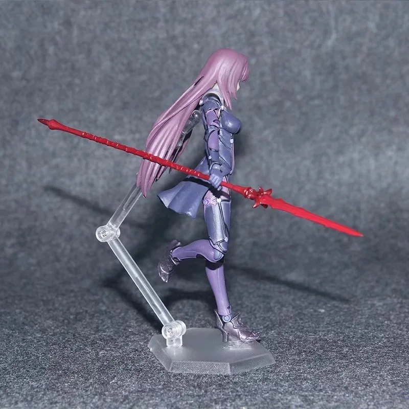 Аниме Fate Grand Order Лансер скатах фигурки Figma 381 ПВХ Коллекция игрушек 15 см | Игрушки и
